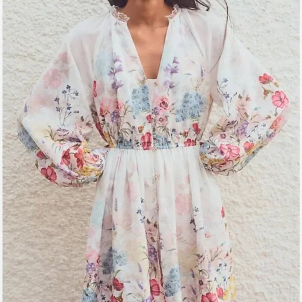 Anthropologie Let Me Be Mini Dress